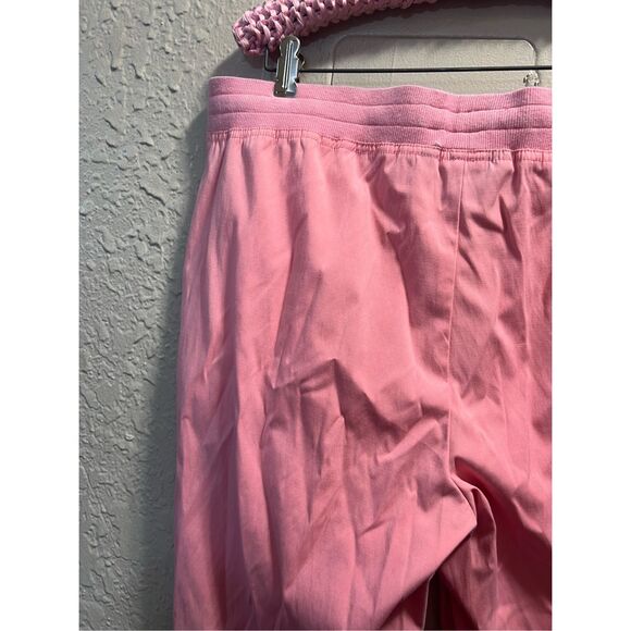 Nu Dimension Stretch Pink Scrub Pants Woman’s Size Large FLAWED-MARKS-STAINS - Picture 13 of 15